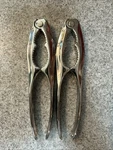 Set Of 2 Double Jaw Cracker Stainless Steel Lobster/shellfish Hard Chestnuts. Fixed Price $17.80.