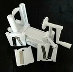 Vegetable Spiralizer Slicer Shredder Makes Veggie Noodles, Chips, Rings. Fixed Price $9.99.