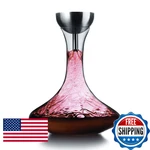 Houdini Wine Decanter Shower Funnel And Sediment Strainer Off-white. Fixed Price $54.01.