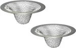 1.0" Small Drain Strainer, Sink Hair Catcher, Bathroom Silver. Fixed Price $8.38.