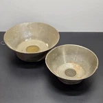 Pair Vintage Milk Dairy Separator Primitive Metal Funnels Strainers Mesh Screen. Fixed Price $35.99.