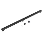60" Linear Shower Drain Matte Black 304 Stainless Steel W/ Hair Strainer. Fixed Price $149.99.