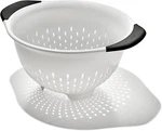 Oxo Good Grips 3 Qt Plastic Colander, White. Fixed Price $16.22.
