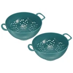 Mini Food Strainer Plastic Colander For Fruits Veggies Pasta-army Green 2PCS. Fixed Price $15.64.
