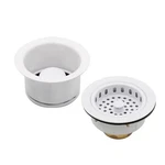 Westbrass CO2196-50 Combo Pack 3-1/2" Post Style Large Kitchen Sink Basket St.... Fixed Price $108.78.