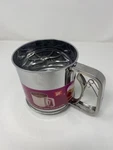 Stainless Steel Handheld Flour Sifter - Cup Capacity, 5.1X5.1 Inches. Fixed Price $28.08.