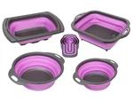 10 Pcs Collapsible Kitchen Silicone Over The Sink Strainer, Colande... Fast Ship. Fixed Price $42.99.
