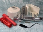Vtg Villaware Victorio Food Strainer & Sauce Maker Model 200 Complete Box. Fixed Price $43.99.