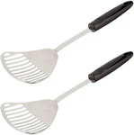 Chef Craft Stainless Steel Slotted Skimmer Strainer 13 Inches Long 2-PACK. Fixed Price $10.79.