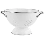 New Calypso Basics By Reston Lloyd Powder Coated Enameled Colander, 1.5 Quart. Fixed Price $20.99.