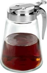 Glass Bottle Syrup Pitcher Honey Maple 12 Ounces, / Chrome. Fixed Price $13.31.