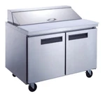 60" Sandwich Prep Table Commercial 24 Pan Salad, Food Refrigerator Mega Top. Fixed Price $2229.00.