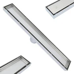 Zoic Linear Stealth Tile Insert Floor Grate Bathroom Drain 35.43 INCHES(900MM). Fixed Price $40.00.
