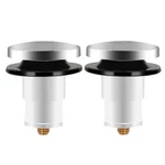 1068204 Pop Up Bathtub Drain Stopper, With 3/8'' Thread Studs For Kohler Bath.... Fixed Price $22.45.