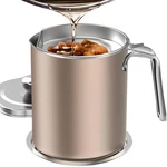 Chihee Grease Container Stainless Steel Bacon Saver With Fine Mesh Str.... Fixed Price $27.26.