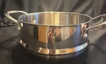 Cuisinart 7" Steamer Strainer Basket Pot Insert 6116 - 18S Stainless Steel. Fixed Price $13.99.