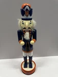 New York Mets Mlb Wooden Nutcracker 12" Hand-painted Baseball Fan Collectible. Fixed Price $39.99.