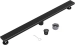 Neodrain 36-INCH Black Linear Shower With Removable Quadrato Pattern Grate. Fixed Price $29.00.