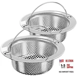 Kitchen Sink Strainer, Stainless Steel Drain Dishwasher Safe,. Fixed Price $21.35.