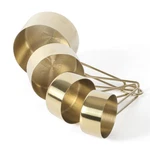 Martha Stewart Richburn 4-PIECE Gold Measuring Cups (set Of 4),. Fixed Price $24.21.