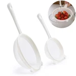 Luckyiren Kefir Strainer Set, 2-SIZE Plastic Non-metal Sieve Large, White. Fixed Price $13.14.