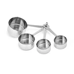 Amco Stainless Steel Measuring Cups (set 1.73" H X 6.89" 3.15" W, Silver. Fixed Price $25.76.