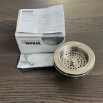 Kohler 8799-BN Duostrainer Sink Vibrant Brushed Nickel Finish. Fixed Price $80.00.