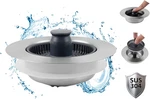 Upgraded 3 1 Kitchen Sink Drain Strainer And Stopper Combo, Stainless Steel. Fixed Price $15.36.
