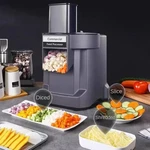 Commercial Vegetable Cutting Machine Electric Potato Carrot Slicer Dicer. Fixed Price $155.35.