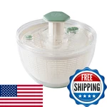 Martha Stewart Gulfwind 6.3 Qt Salad Spinner Fruit Wahser Washing Bowl. Fixed Price $49.86.
