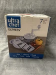 Ultra Chef Express 7 In 1 Chopper Mixer Blender Whipper Slicer Shredder & Juicer. Fixed Price $25.00.