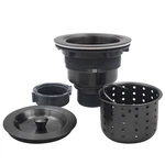 3-1/2-INCH Kitchen Sink Drain Strainer Assembly Gunmetal Black, Gzila Dee.... Fixed Price $39.25.