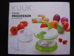 Kuuk Hand-powered Food Processor, Mixer, Spinner New -great For Off Grid. Fixed Price $15.00.