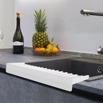 Lucyphy Silicone Sink Edge Protector Kitchen Splash 14INCH, Transparent. Fixed Price $14.69.