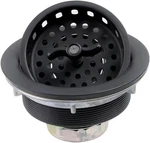 Watflow Black Kitchen Sink Drain Assembly With Strainer 3-1/2 Inch. Fixed Price $23.58.