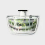 Oxo Salad Spinner Fruit Washing Bowl W/ Strainer Vegetable Cleaner Good Grips. Fixed Price $22.00.