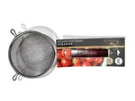 Bom Bay Stainless Steel Strainer Natural Wood Handle. Fixed Price $21.99.