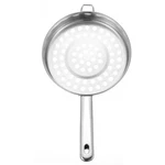 Housoutil Stainless Steel Large Hole Colander Flat 37X20.5X3.7CM, Silver. Fixed Price $25.77.