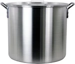 Chard Aluminum Stock Pot And Perforated Strainer Basket 42 Quarts, Silver. Fixed Price $150.18.