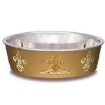 Loving Pets Bella Bowl Fleur De Lis Small 15OZ Stainless Steel Dish. New.. Fixed Price $8.50.