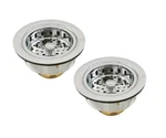 Nib Westbrass D2145 Kitchen Basket Strainers 3.5" Sink Opening Satin Nickel Pk. Fixed Price $22.00.