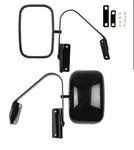 Door Mirror Set-manual Stainless Steel Finish 2 Piece Trq MRA09098. Fixed Price $65.95.