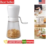 Compact And Stylish Grinder Manual Chopper For All Nuts 1.25-CUP. Fixed Price $24.99.