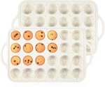 Caketime Mini Muffin Pan, Metal Reinforced Frame Cupcake Pans 24 Cups No.... Fixed Price $40.00.