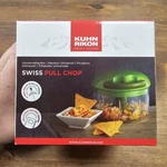 New Kuhn Rikon Pull 2-CUP Chopper Food Processor W/ Cord Swiss Design Green. Fixed Price $29.95.