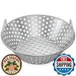 Skyflame 14 Inch Stainless Steel Charcoal Basket Accessories Compatible With Kam. Fixed Price $95.81.