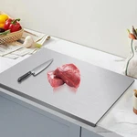 304 Stainless Steel Chopping Board Large With Lid Non Slip For Kitchen Counter. Fixed Price $19.99.