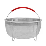 Excelsteel Stainless Strainer Basket, Rinse Drain Sift 8.25", Red. Fixed Price $22.31.
