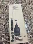 Pampered Chef Zyliss Food Chopper #2580 Stainless Steel Blades Switzerland Nos. Fixed Price $18.99.