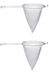 2 Pack Spanish Coffee Filter Strainer Colador Flannel Cloth 7" Reusable. Fixed Price $9.99.